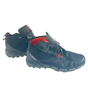 Adidas Mens Terrex Boots Size 11 1/2 Black Outdoors Gorpcore Hiking Camping EUC